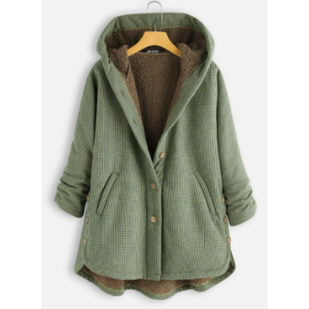 EB | Damen Moderne Bequeme Kapuzen Jacke - Warme