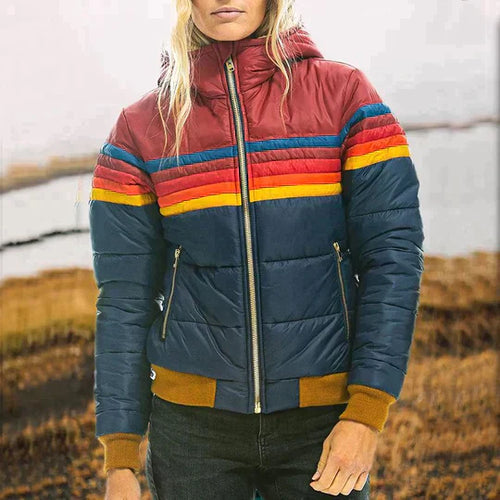 EB | Retro Parka mit Kunstfellkapuze