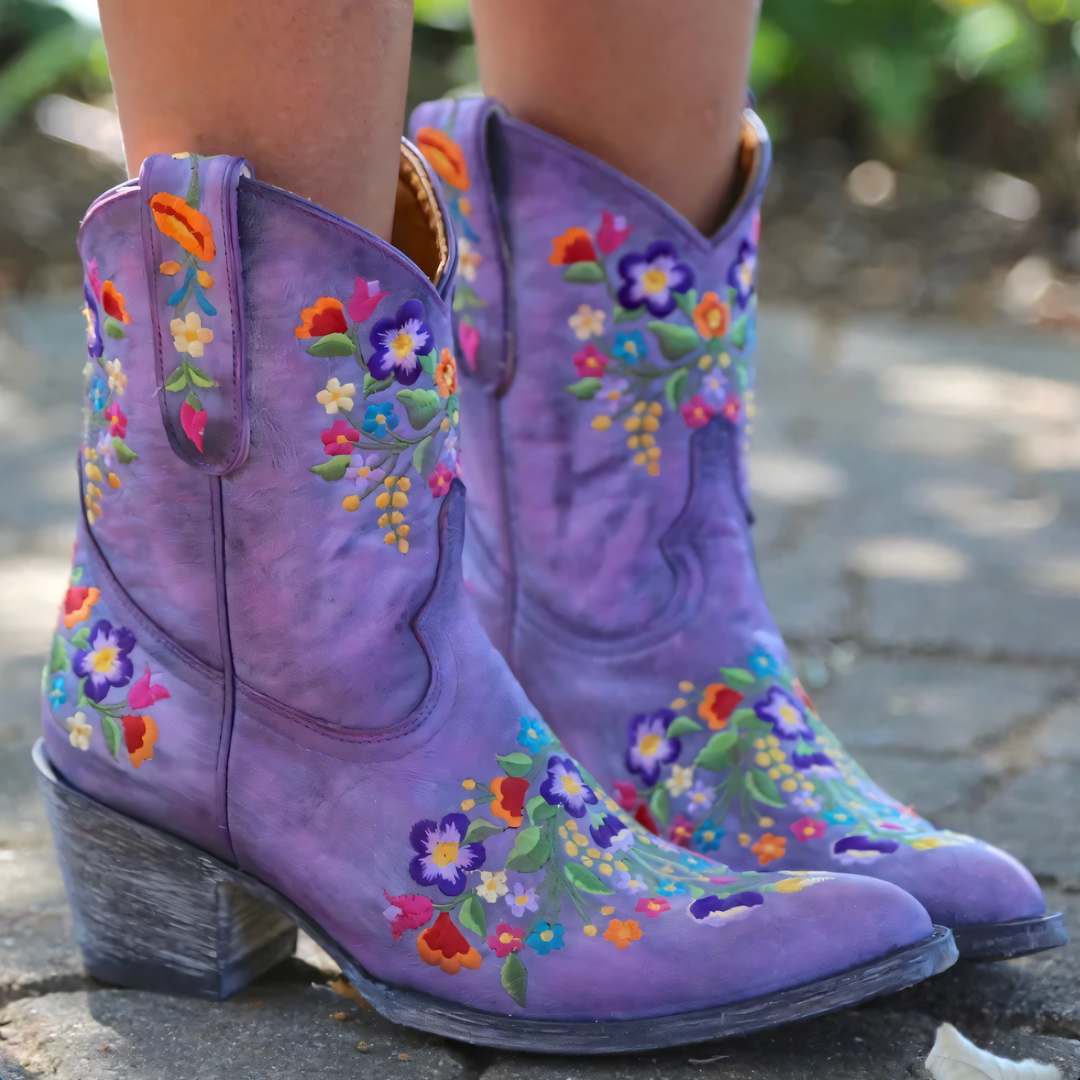 EB | Wetterfeste Weinlese Cowgirl Stiefel