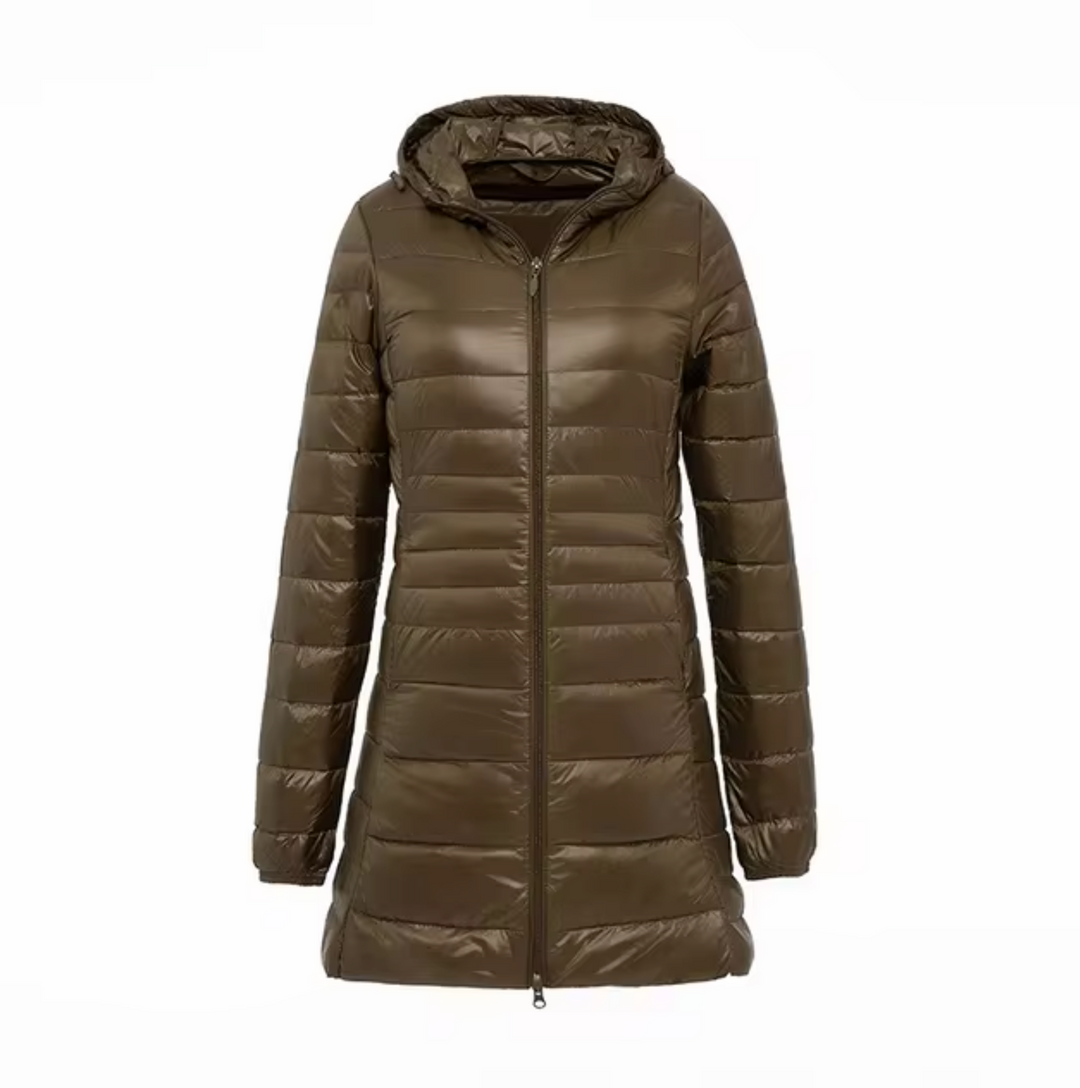 EB | Lange Oversized Gepolsterte Jacke