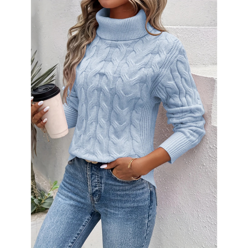 EB | Klassischer Eleganter Rollkragenpullover