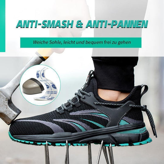 S1P Superleichte atmungsaktive rutschfeste Schutzschuhe Arbeitsschuhe EB
