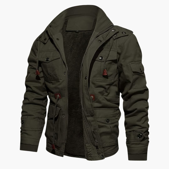 EB | Warme Fleecejacke mit Taschen für Herren