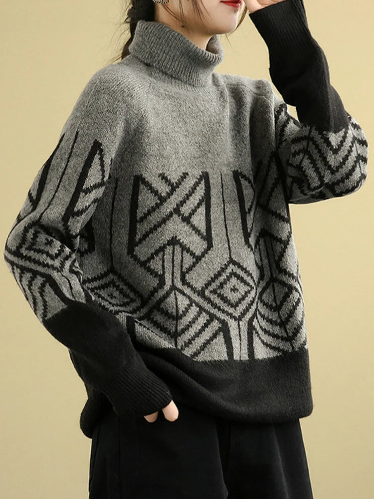 EB | Strickpullover mit Rollkragen