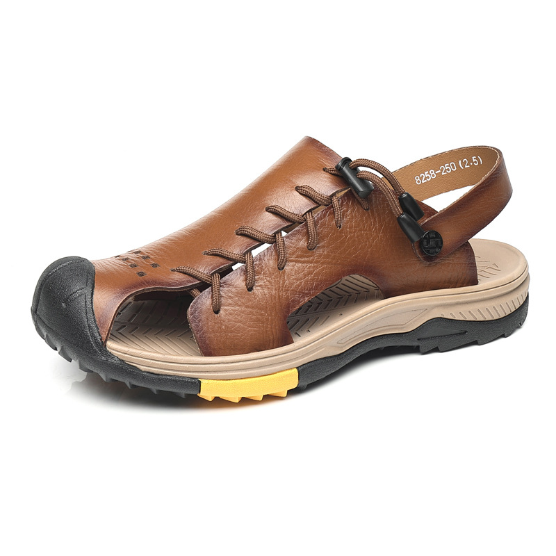Robuste Ledersandalen für Männer EB