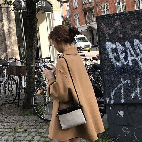 EB | Lange Trench Mantel Warme