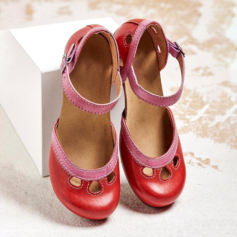 EB | Elegante Sandalen mit Niedrigem Absatz