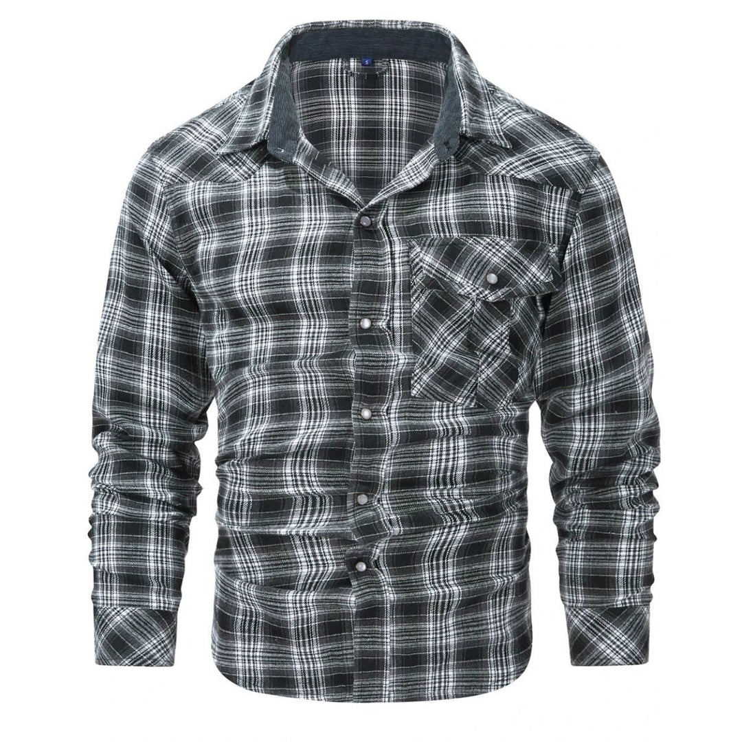 EB | Karierter Herrenjacke für Herbst & Winter