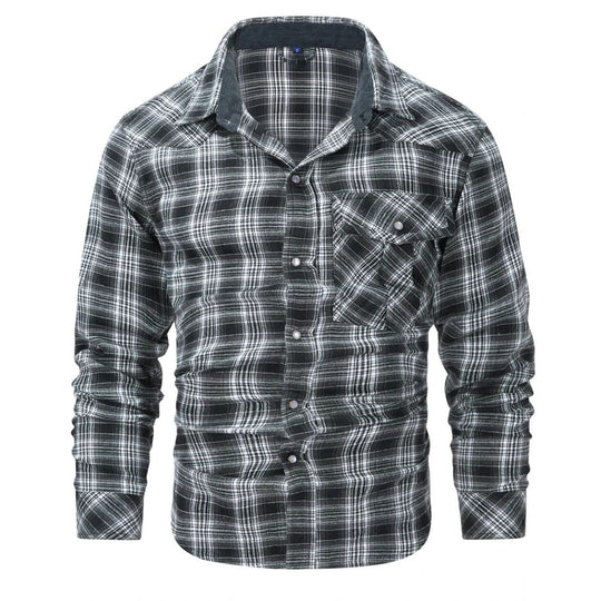 EB | Karierter Herrenjacke für Herbst & Winter