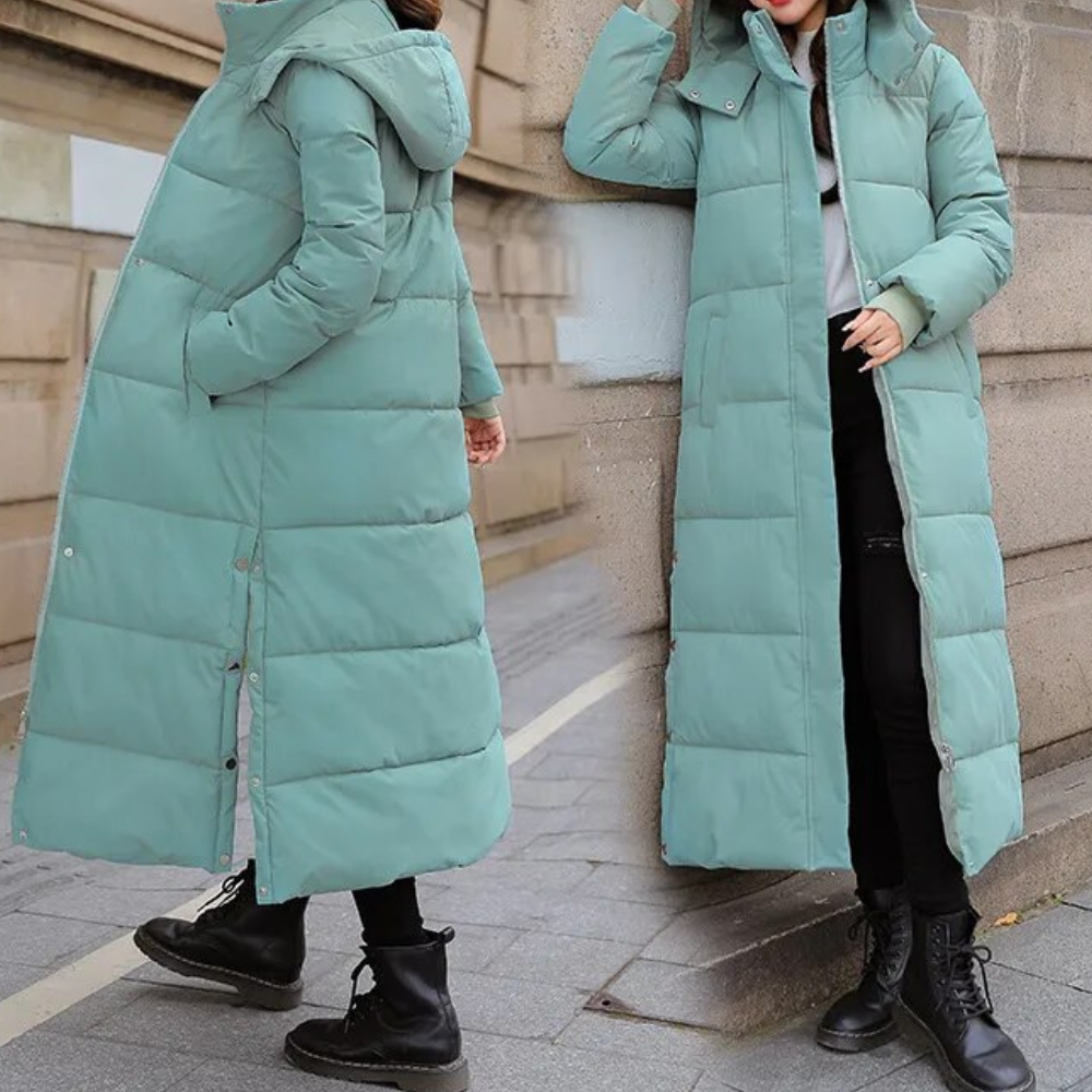 EB | Parka Lange gesteppte Winterjacke für Damen