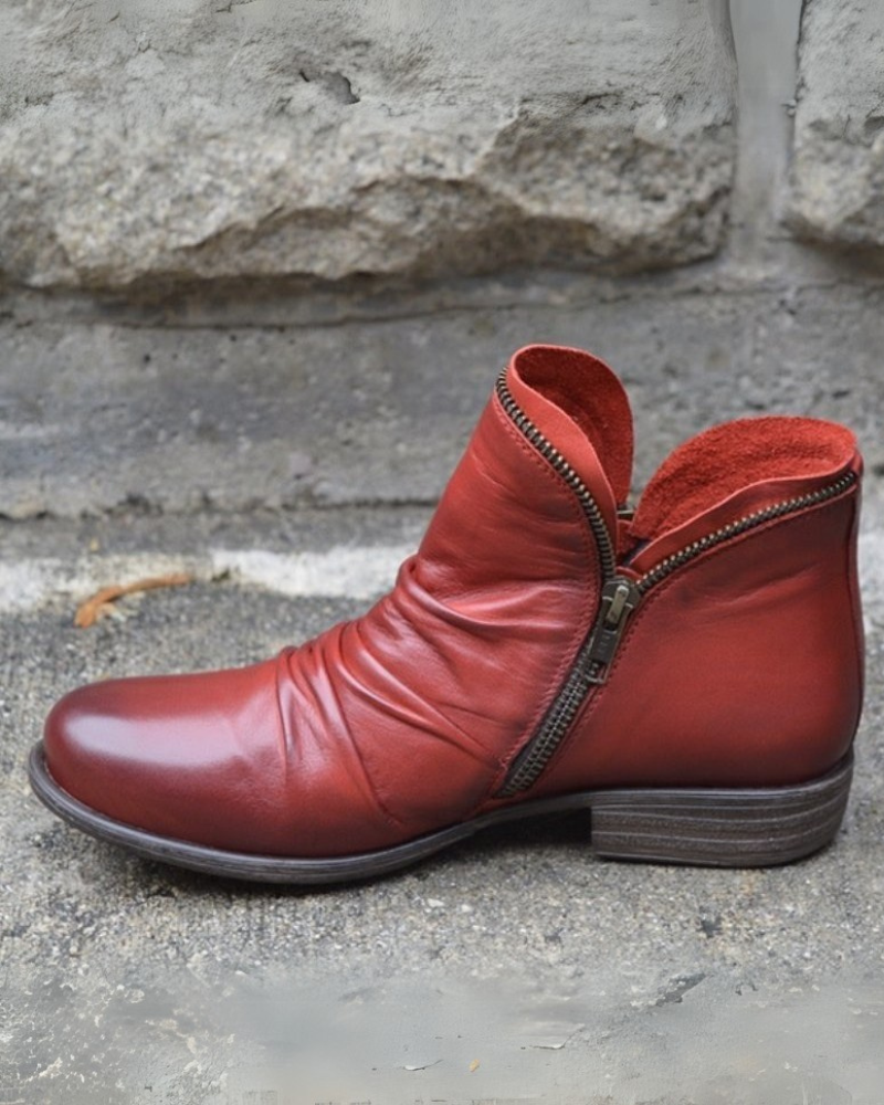 EB | Lederstiefel mit Reißverschluss