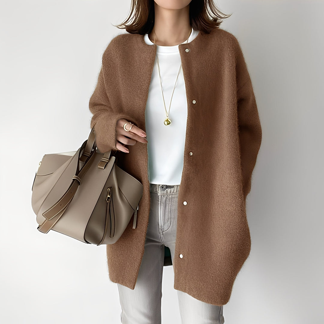 EB | Stylischer, locker sitzender Cardigan für Frauen