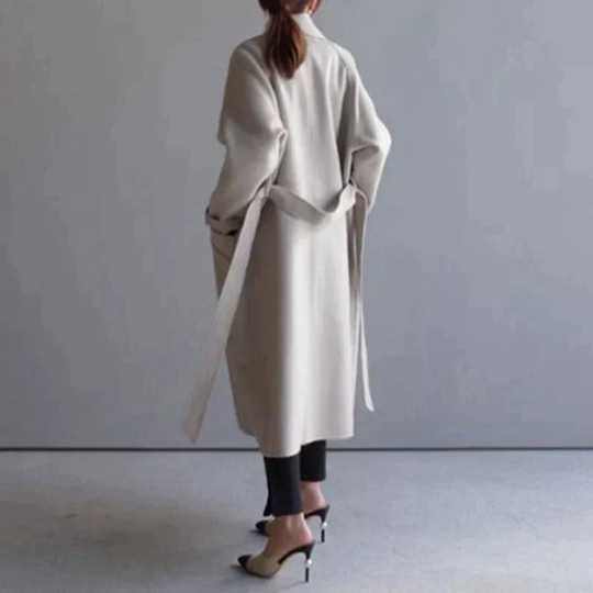 EB | Damen Warme Trench Mantel - Langarm