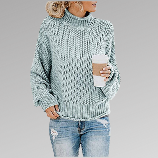 EB | Bequemer Strickpullover mit Langem Ärmel