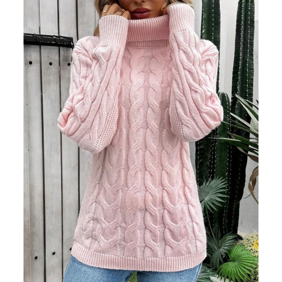EB | Klassischer Eleganter Rollkragenpullover