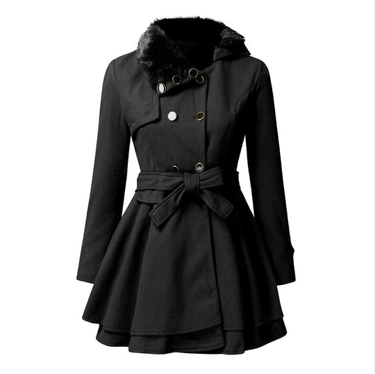 EB | Wendbare Jacke - stilvolle warme Jacke mit Stehkragen