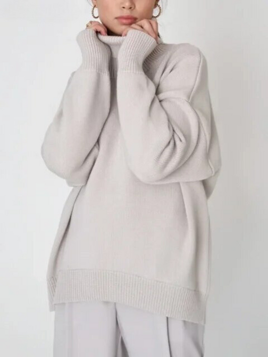 EB | Stylischer, Entspannter Strickpullover