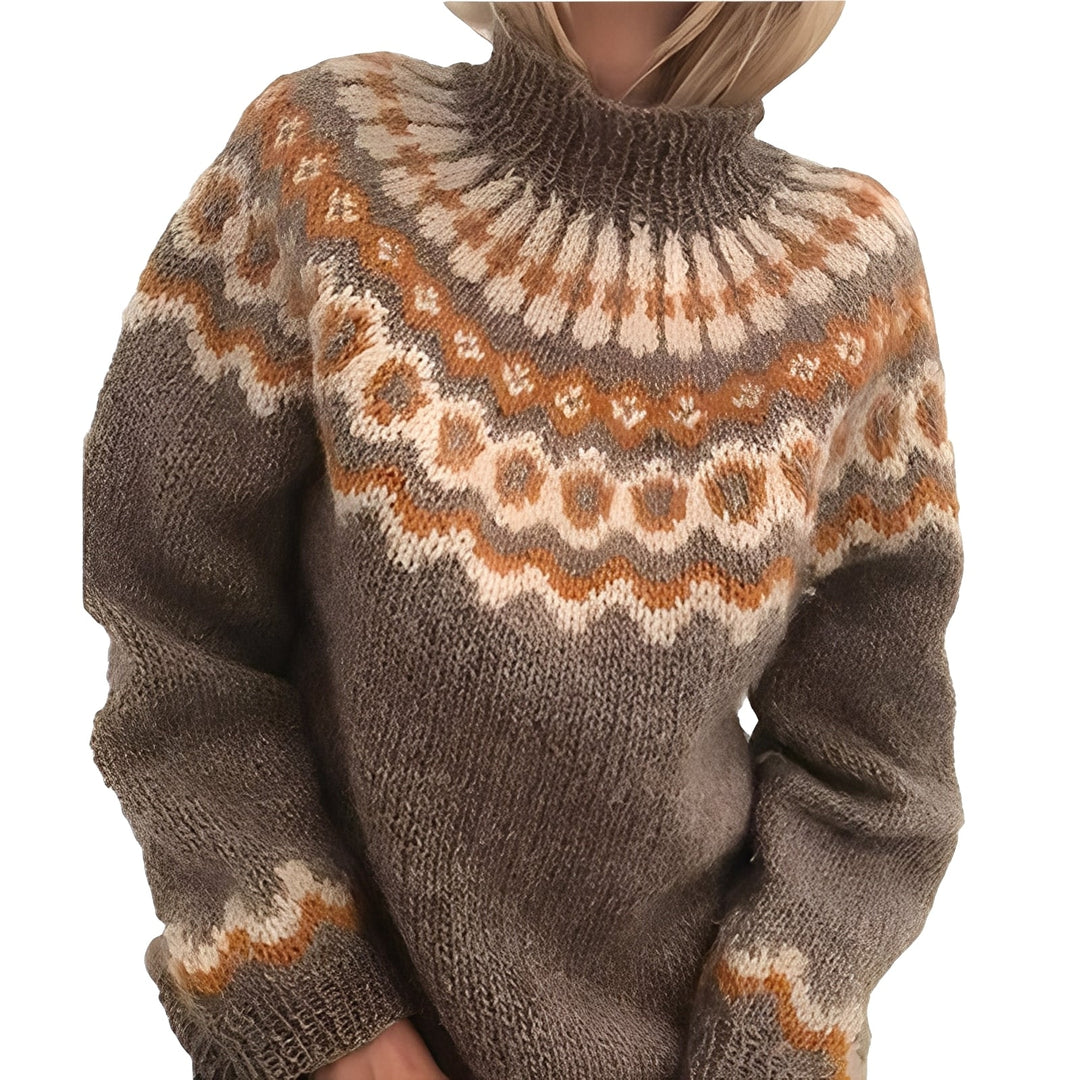 EB | Damen-Rollkragenpullover Aus Strick
