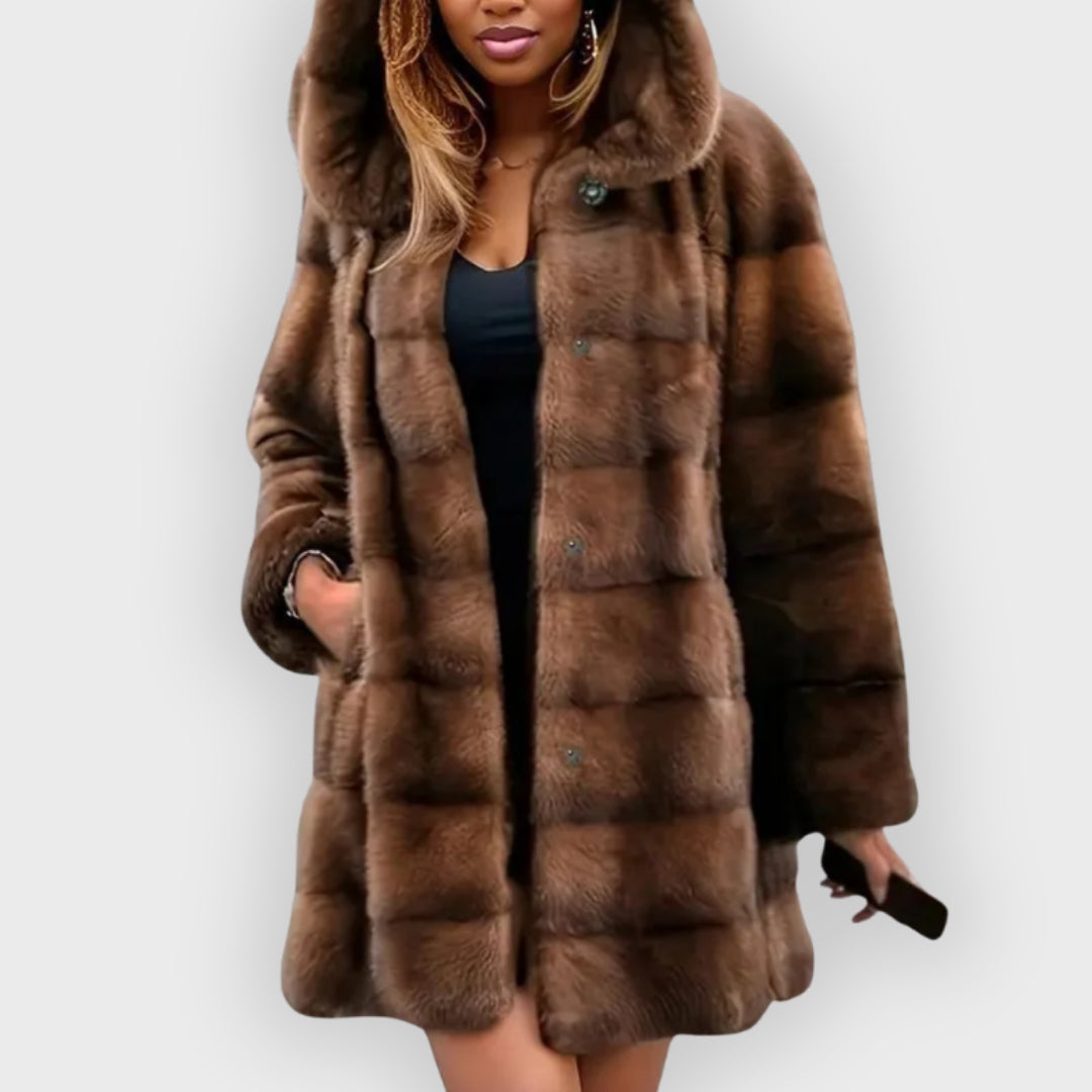 EB | Trenchcoat Kunstpelz