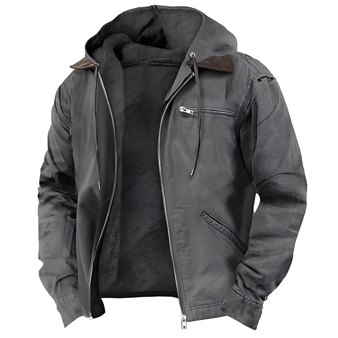 EB | Warme Outdoor-Jacke mit Kapuze für Herren