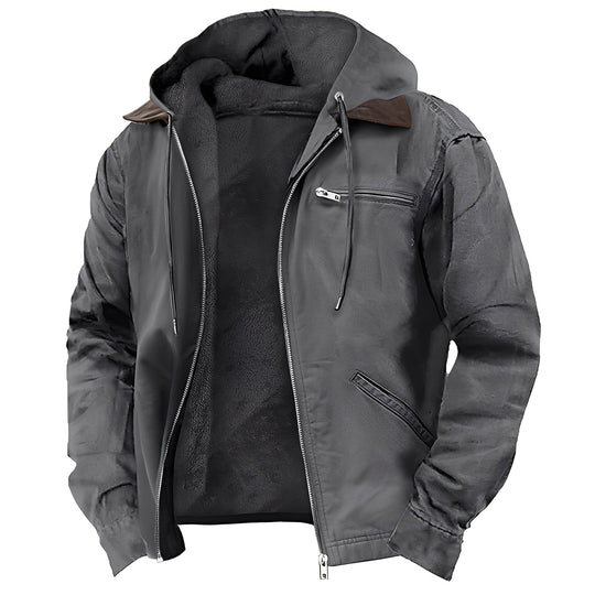EB | Warme Outdoor-Jacke mit Kapuze für Herren