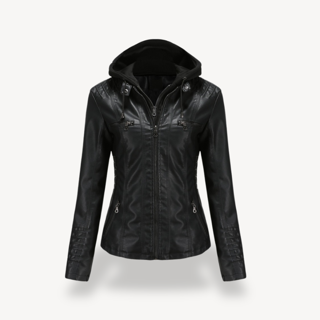 EB | Motorrad Kunstlederjacke Damen
