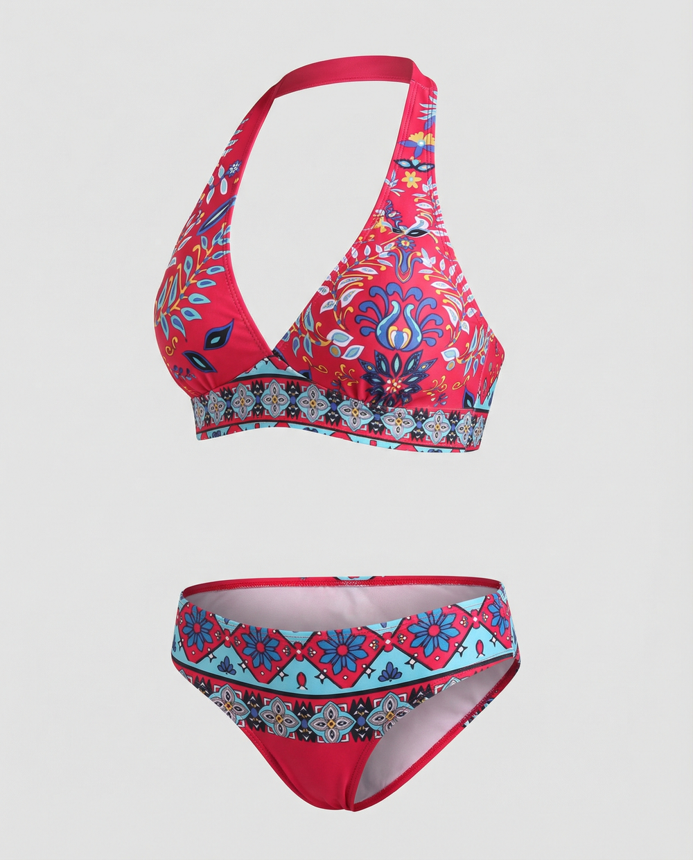 EB | Bikinis mit Floralem und Geometrischem Druck