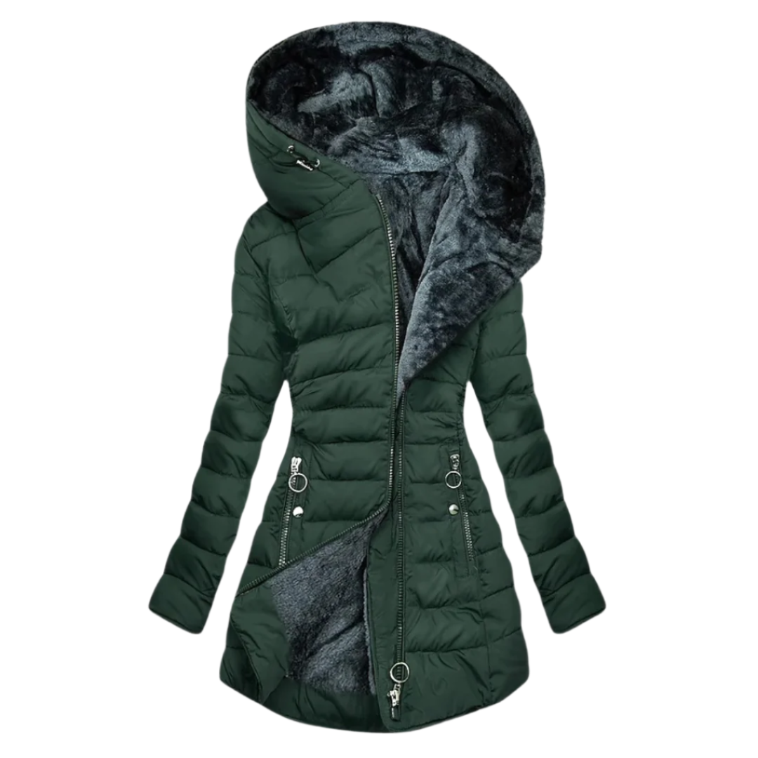 EB | Warme Damen Winterjacke mit Weicher Fütterung