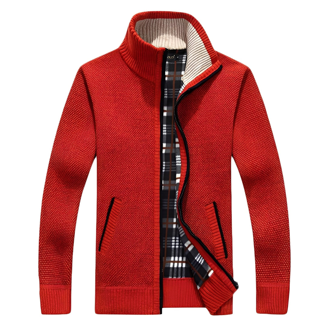EB | Klassischer Cardigan mit Futter für Männer