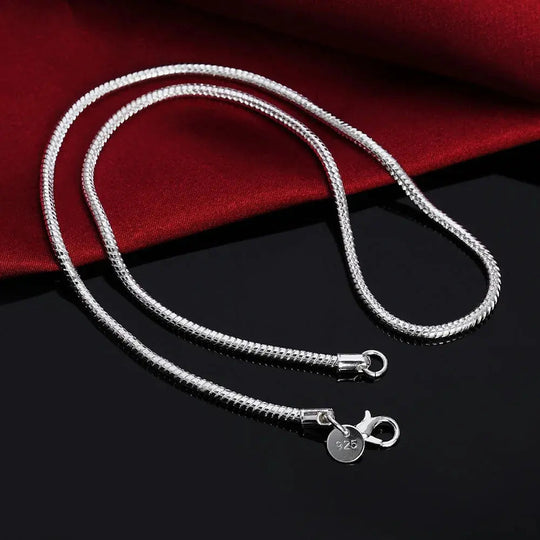 EB | 925 3Mm Sterling Silber Schlangen Kette