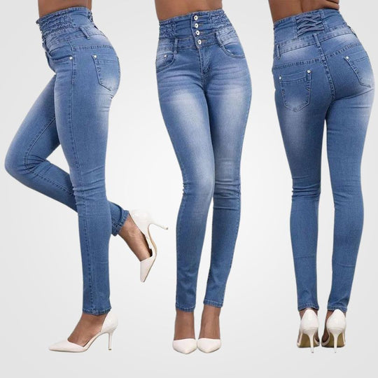 EB | Bequeme Jeans mit Hoher Taille