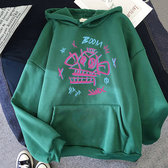 EB | Arcane Hoodie Harajuku Stil Jinx und Ekko