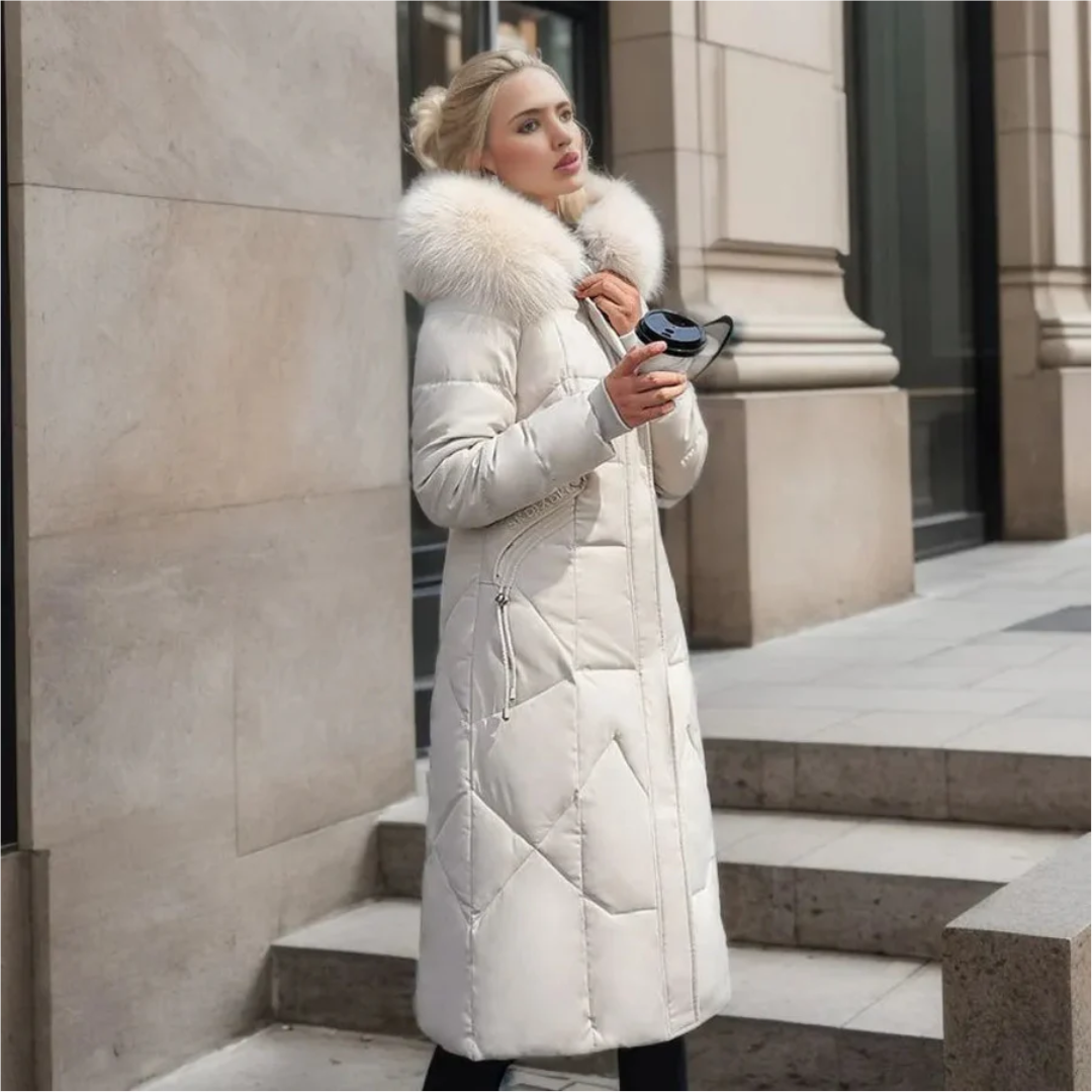 EB | Damen Winter Parka Jacke - Lange