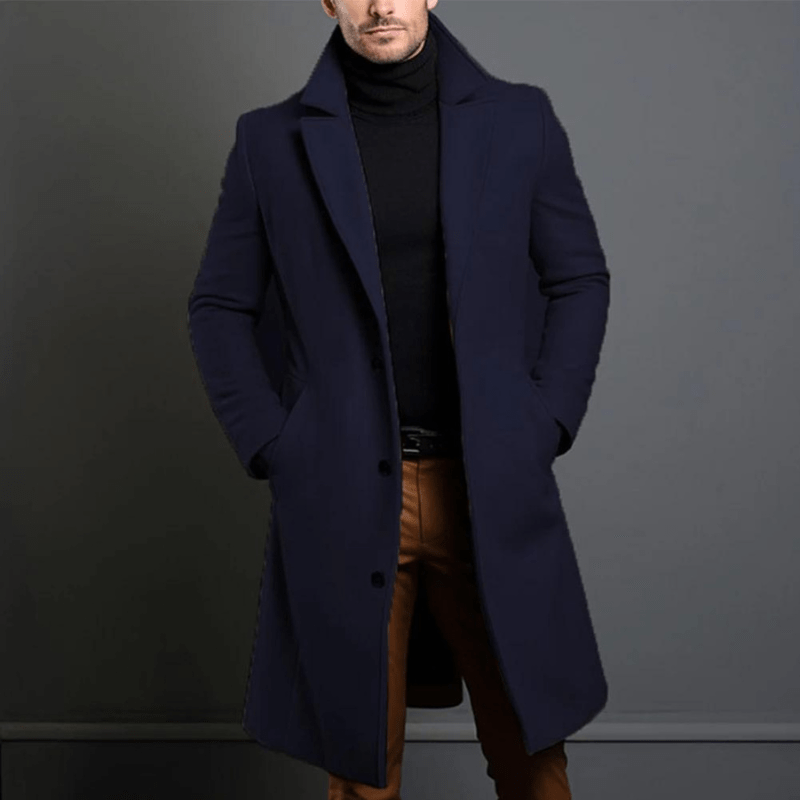 EB | Herren langer Wintermantel