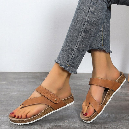 EB | Orthopädische Sandalen mit Offener Zehenpartie und Korksohle