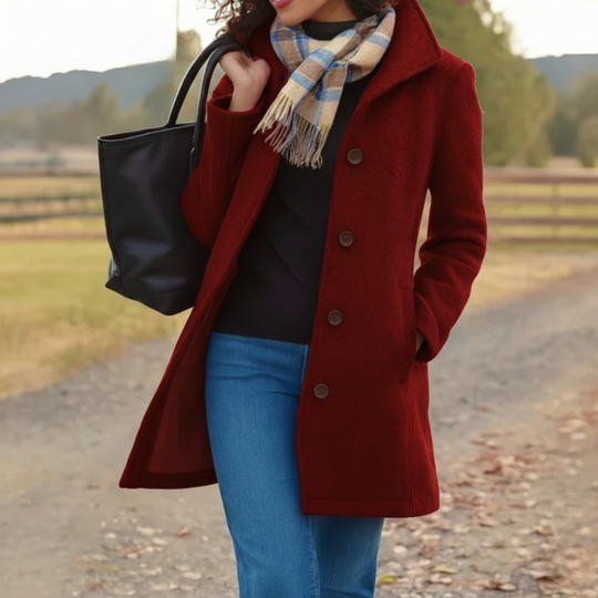 EB | Klassische Mittelange Knopfjacke