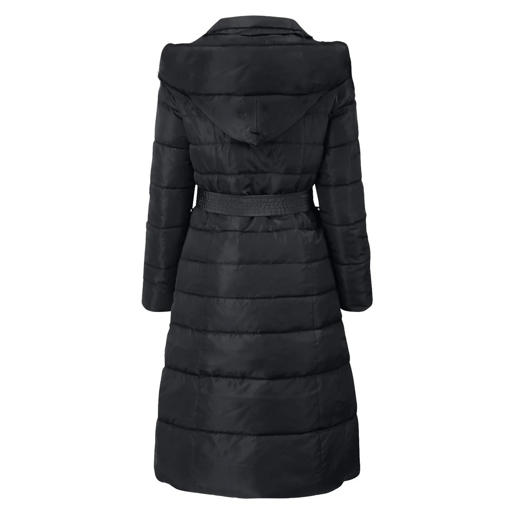 EB | Elegante Pufferjacke mit Umlegekragen und Knopf für Damen