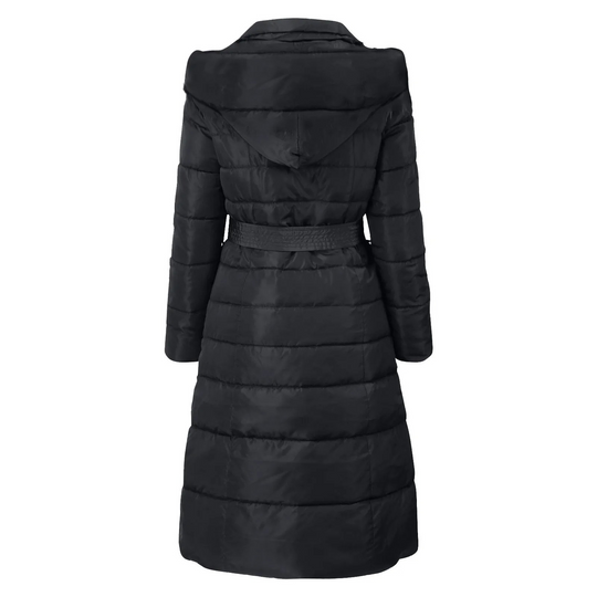 EB | Elegante Pufferjacke mit Umlegekragen und Knopf für Damen