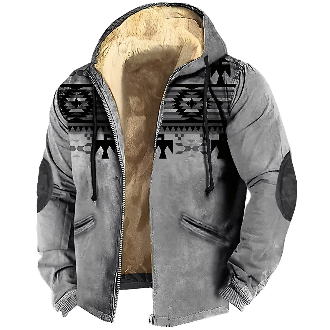 EB | Kapuzenjacke im Tribal-Stil für Herren