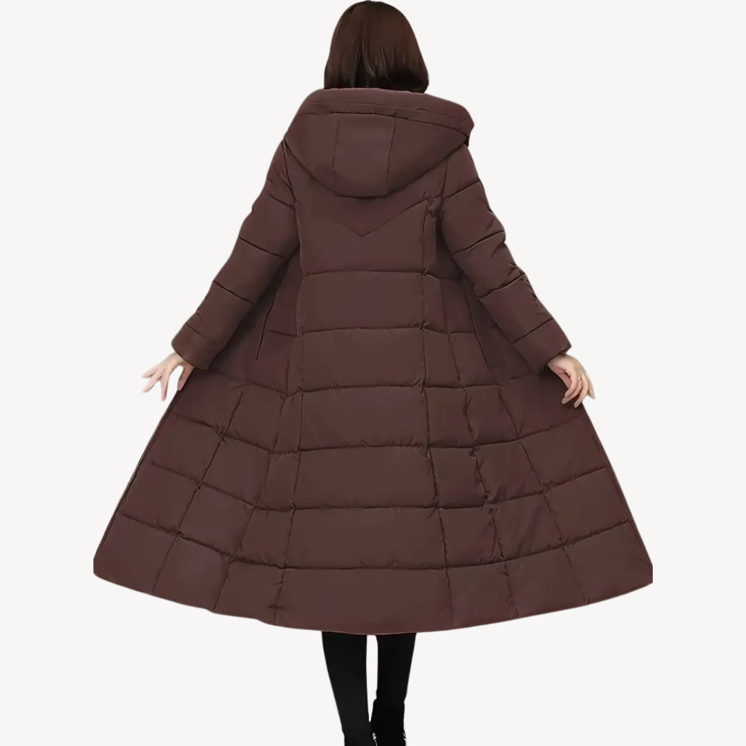 EB | Damen Lange Daunenjacke
