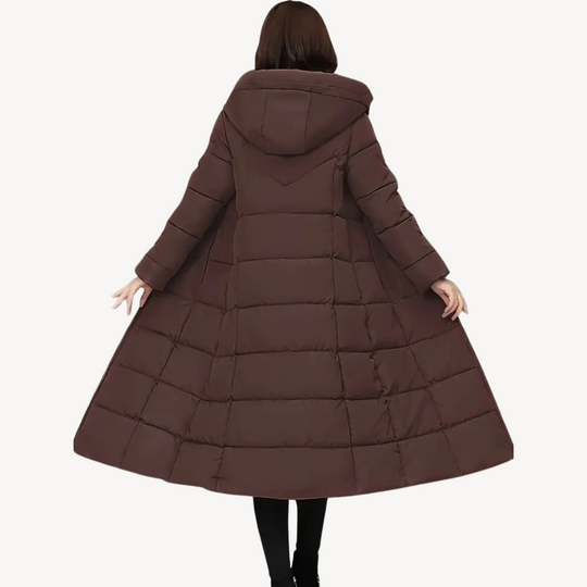 EB | Damen Lange Daunenjacke