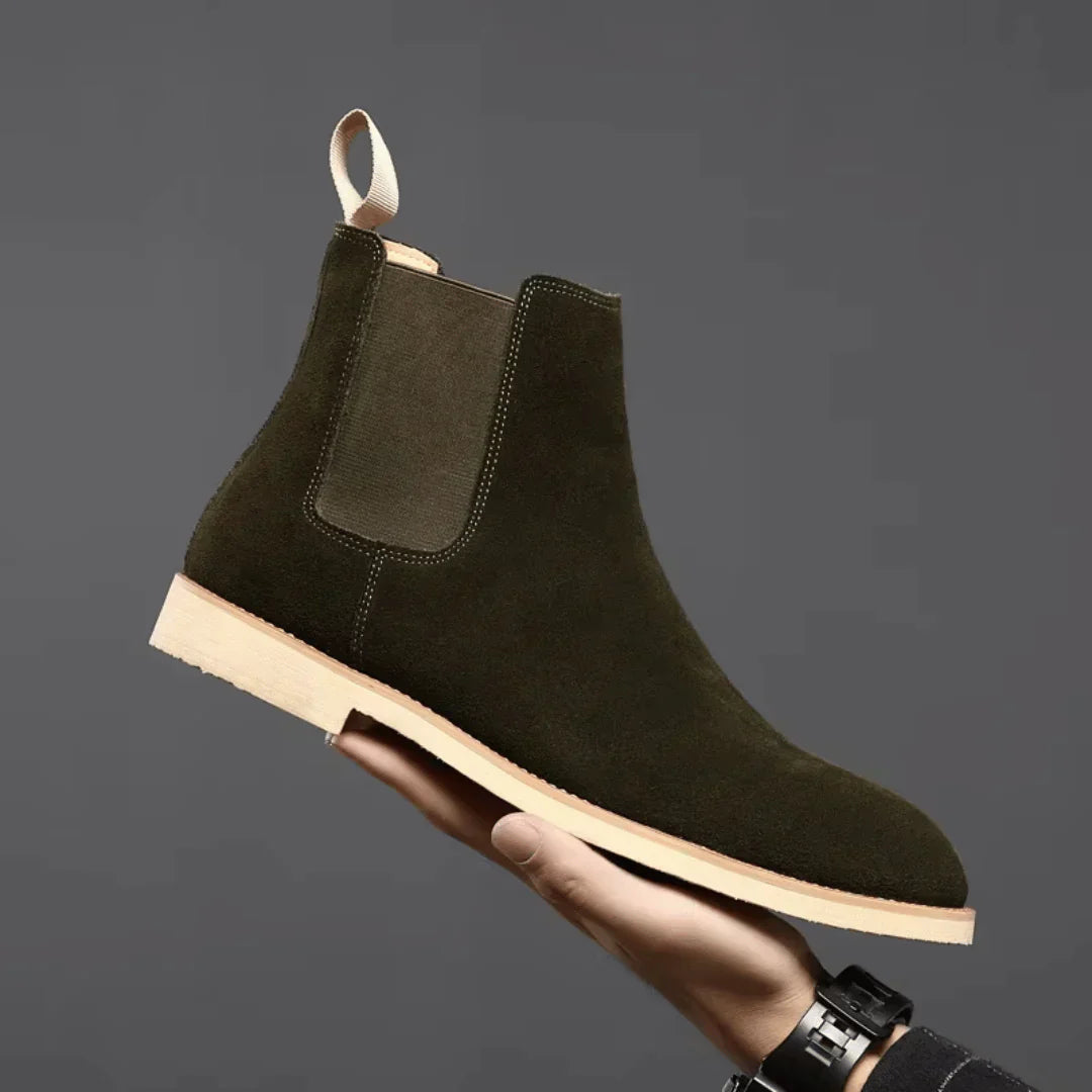 EB | Boots Aus Weichem Wildleder