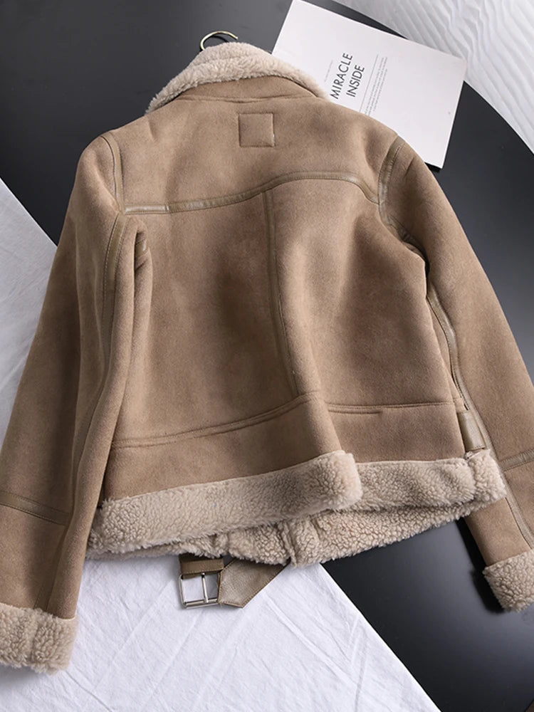 EB | Wildleder Winterjacke - Warm & Stilvoll