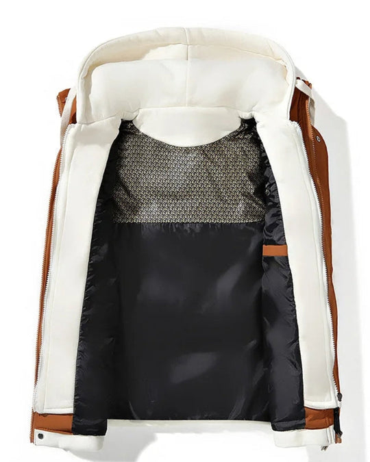 EB | Softshell Gestepptes Kapuzenwesten