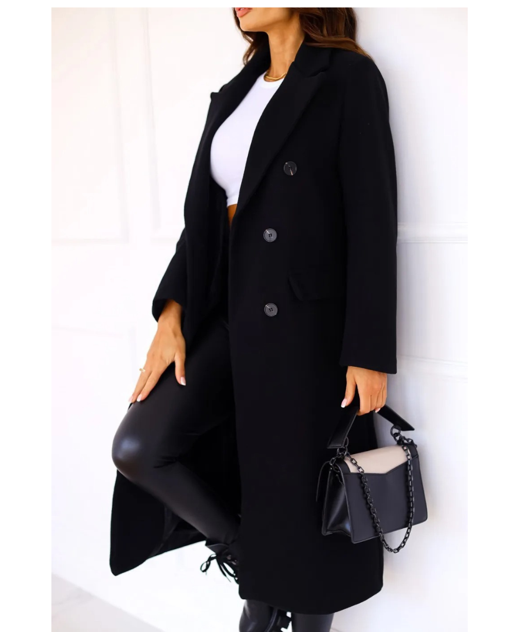 EB | Lange Elegante Taillierte Trenchcoat Für Damen | Perfekt Für Herbst Und Winter