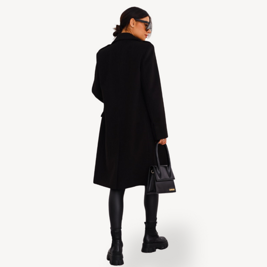 EB | Damen Doppelreiher Wollmantel