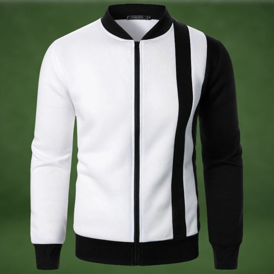 EB | Sportliches Sweatshirt mit Reißverschluss Polyester-mischung Dynamisches Design