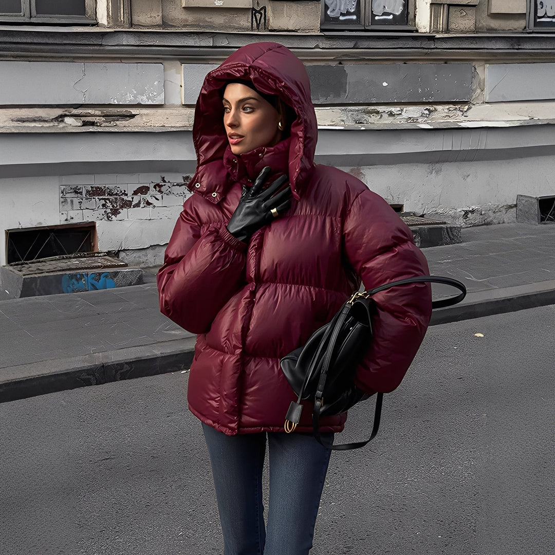 EB | Damen-Winterjacke mit abnehmbarer Kapuze