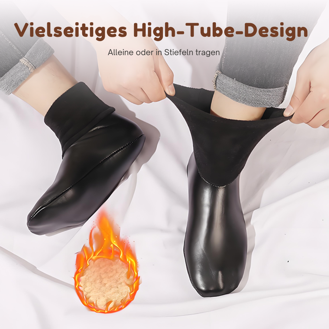 Glatte, matte Unisex-Thermo-Knöchelhohe Socken EB EB