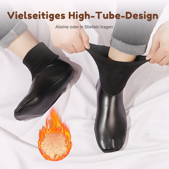 Glatte, matte Unisex-Thermo-Knöchelhohe Socken EB EB